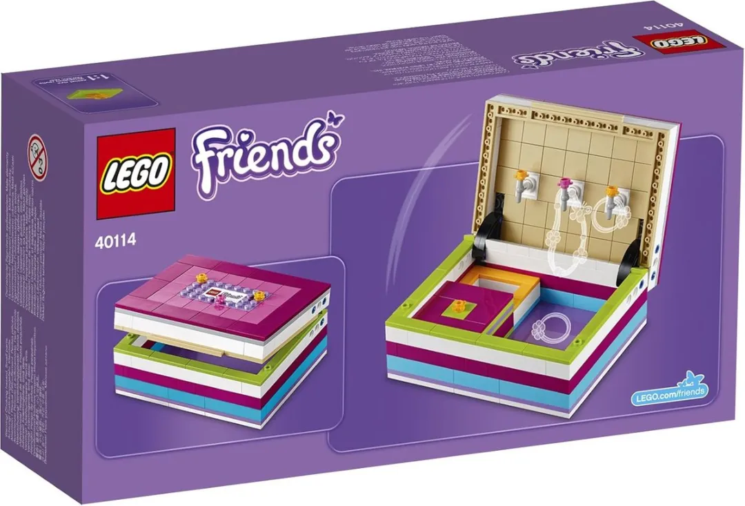 LEGO Friends Sieradendoos 201 Stuks - Multicolor