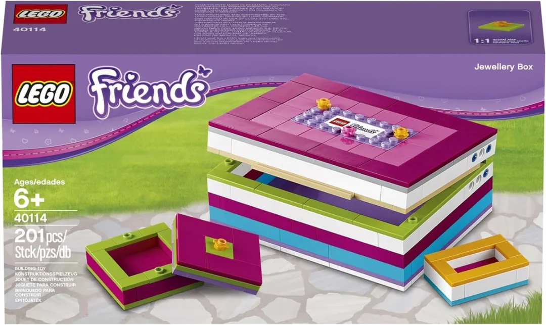 LEGO Friends Sieradendoos 201 Stuks - Multicolor