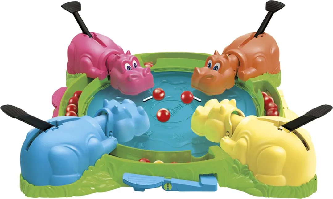 Hasbro Hippos Gloutons Bordspel - 2-4 Spelers