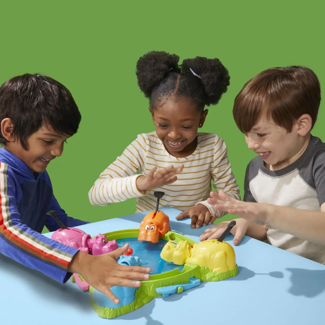 Hasbro Hippos Gloutons Bordspel - 2-4 Spelers