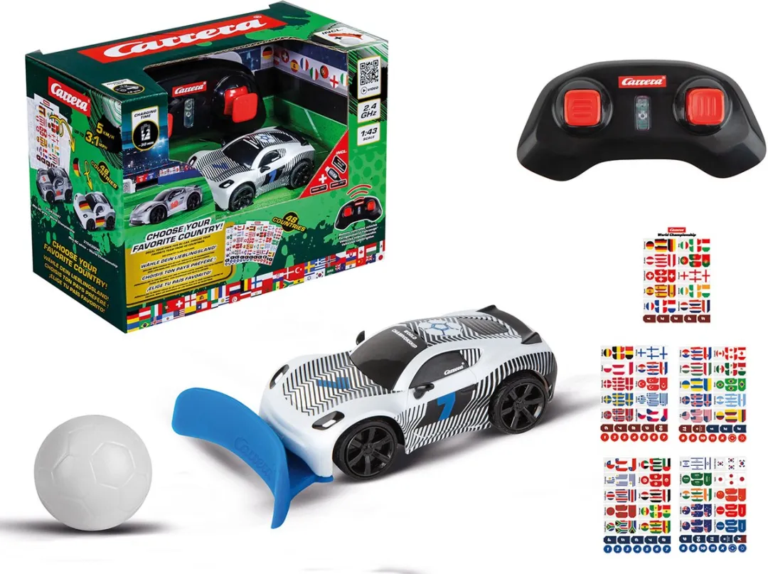 Carrera Mini RC Voetbal Wereldkampioenschap 1:43 CAR370430046