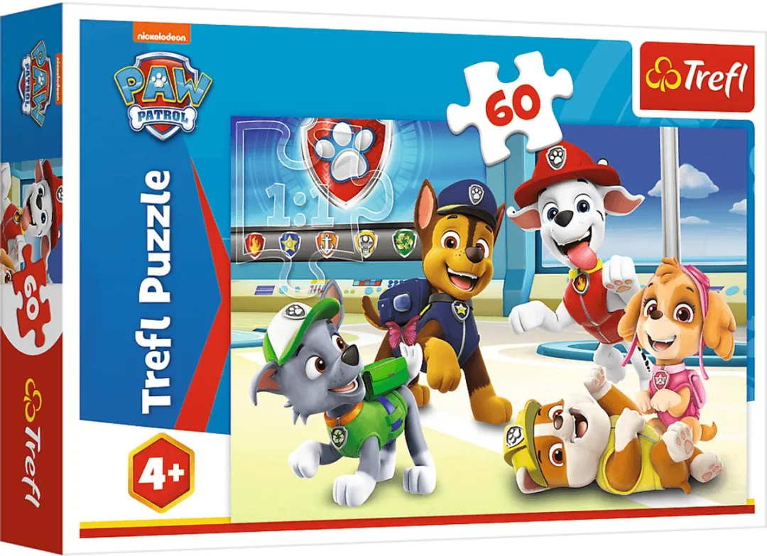 Trefl Legpuzzel W świecie psiaków 60 Stuks
