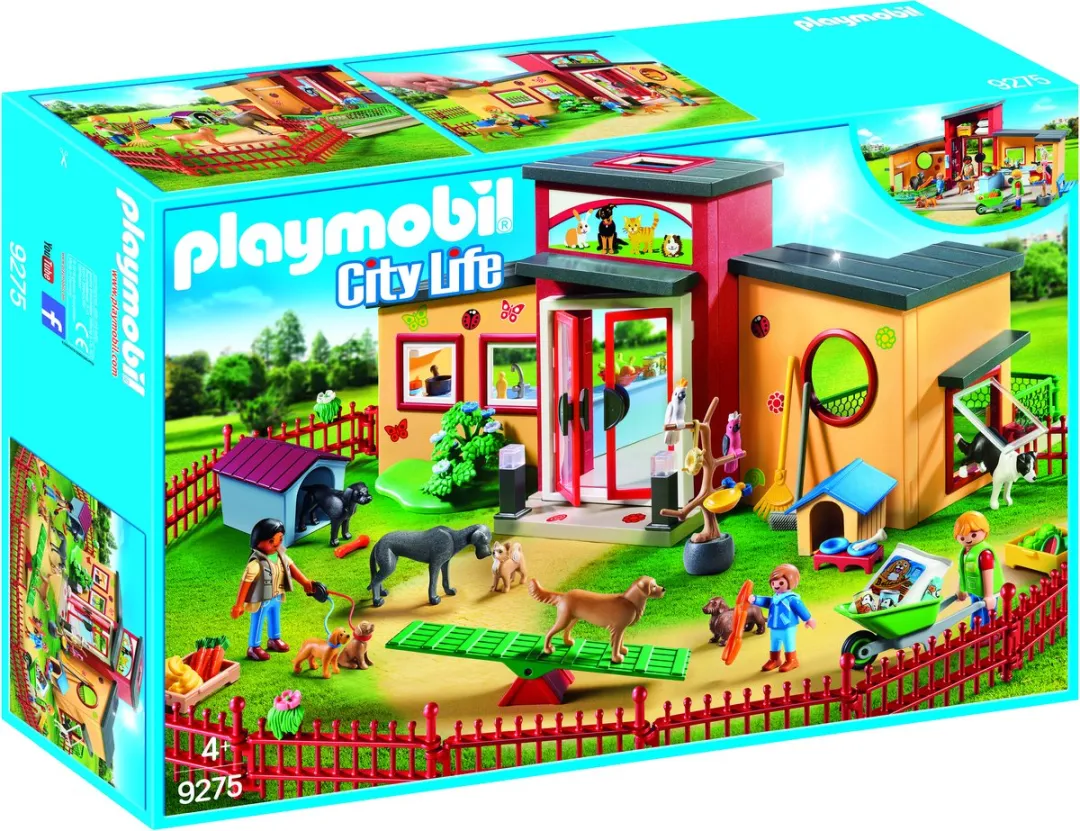 Playmobil City Life Dierenpension 9275 - Multicolor