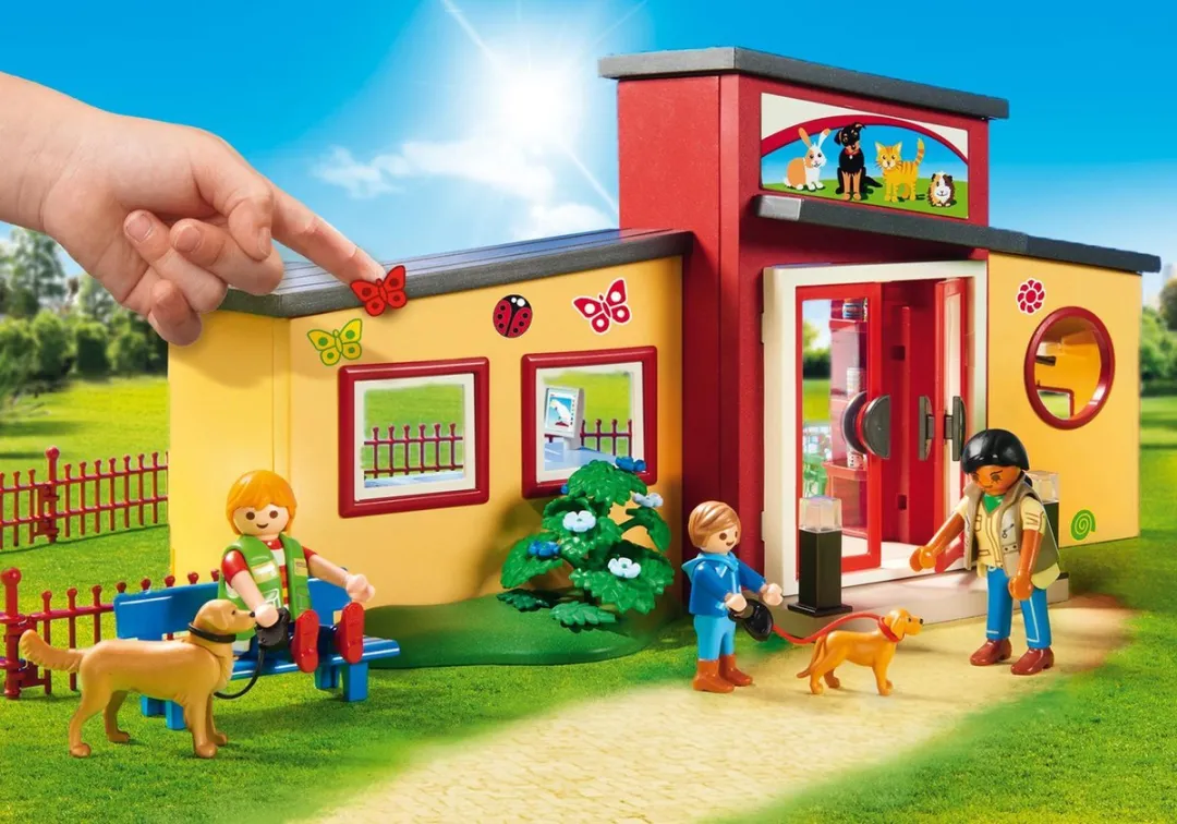 Playmobil City Life Dierenpension 9275 - Multicolor