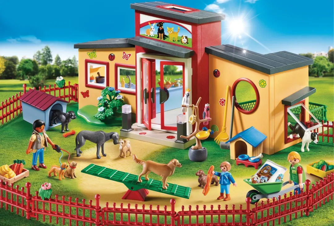 Playmobil City Life Dierenpension 9275 - Multicolor