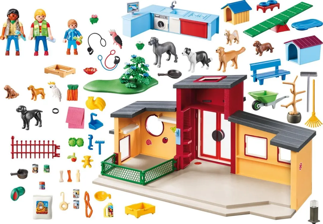 Playmobil City Life Dierenpension 9275 - Multicolor
