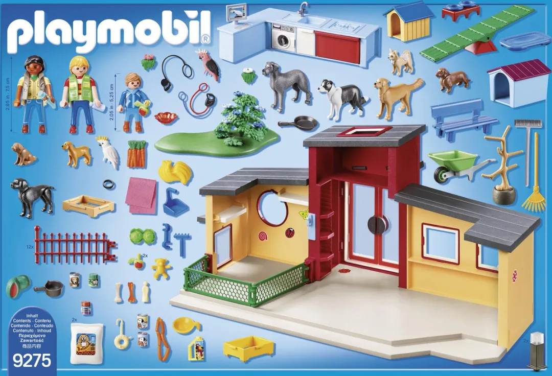 Playmobil City Life Dierenpension 9275 - Multicolor - afbeelding 6 van 6