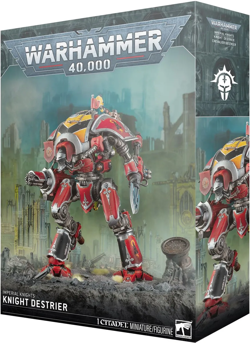 Games Workshop Warhammer 40K Knight Destrier 189 Onderdelen