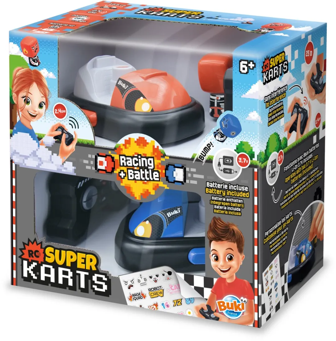 Buki Botsauto Botsduels 37296 - Meerkleurig