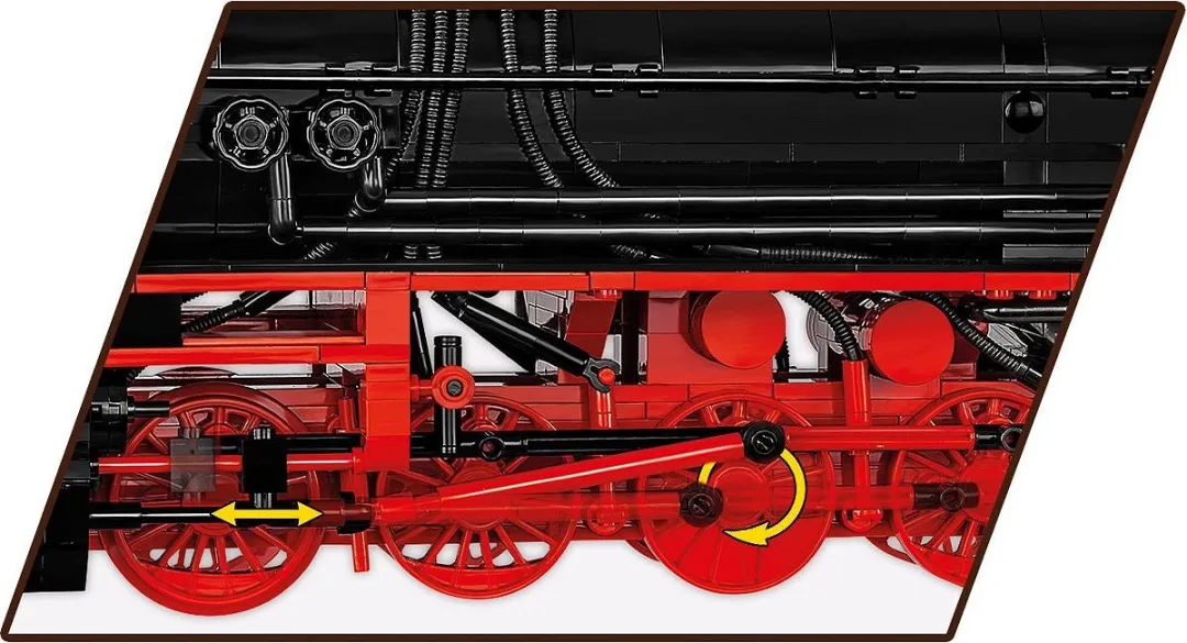 Cobi DR BR 52 Stoomlocomotief COBI-6282 - 2476 Onderdelen