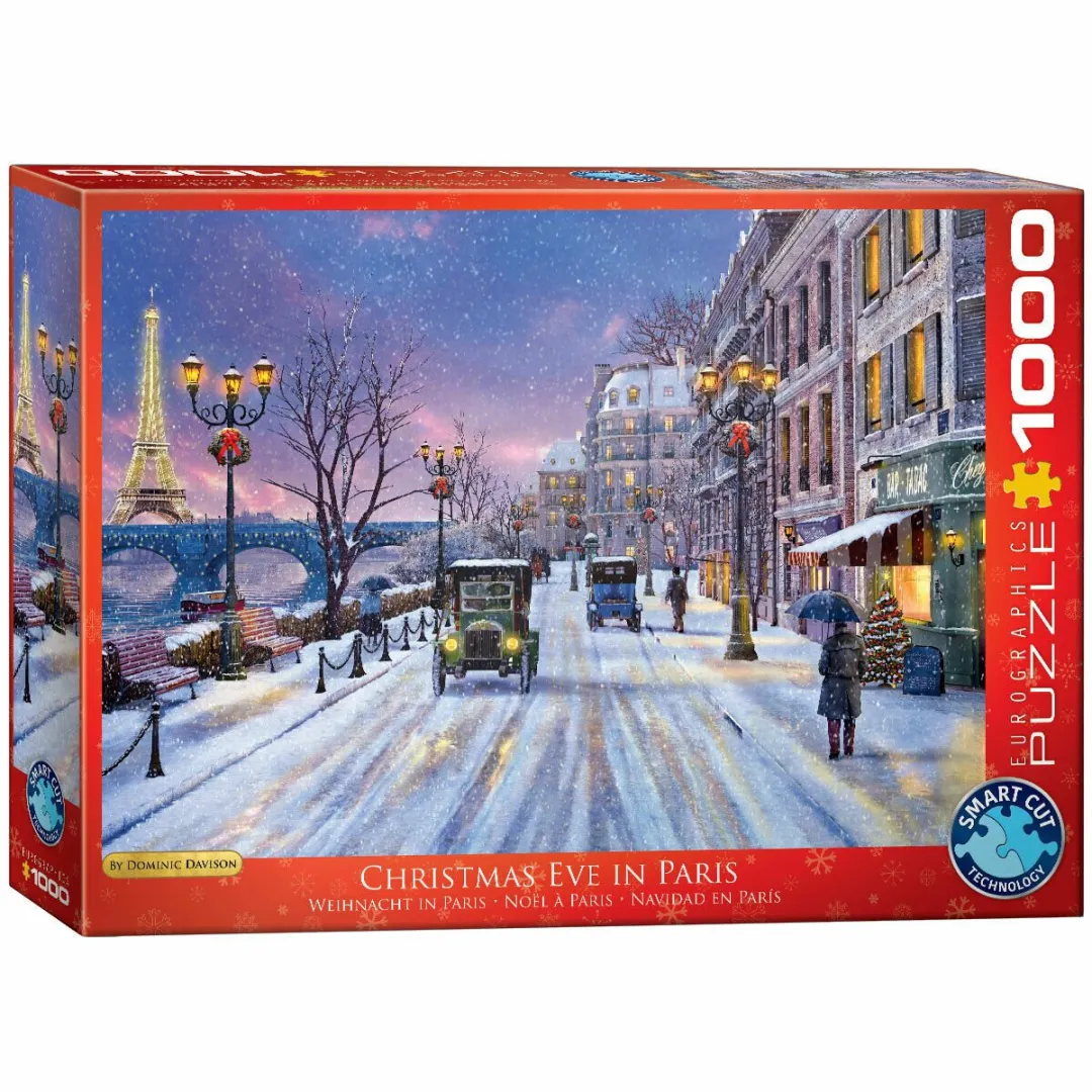 Eurographics Kerstavond in Parijs Legpuzzel 1000 Stuks - MPN eu6000-0785