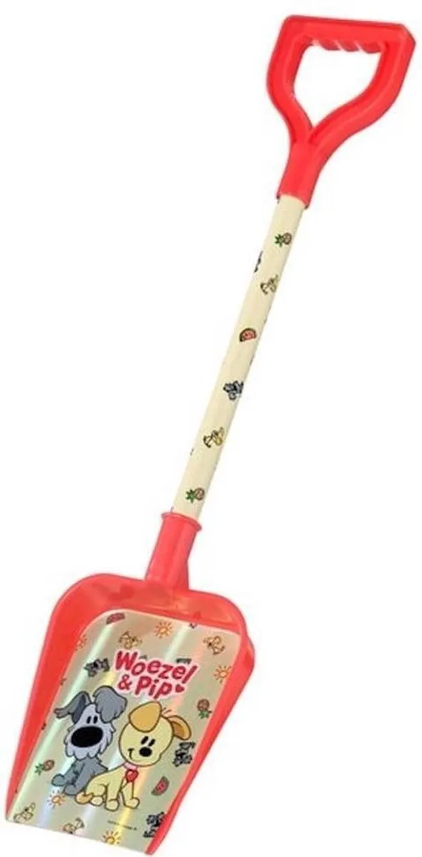 Rubo Toys Woezel & Pip Schep 2001999 - Rood/Geel