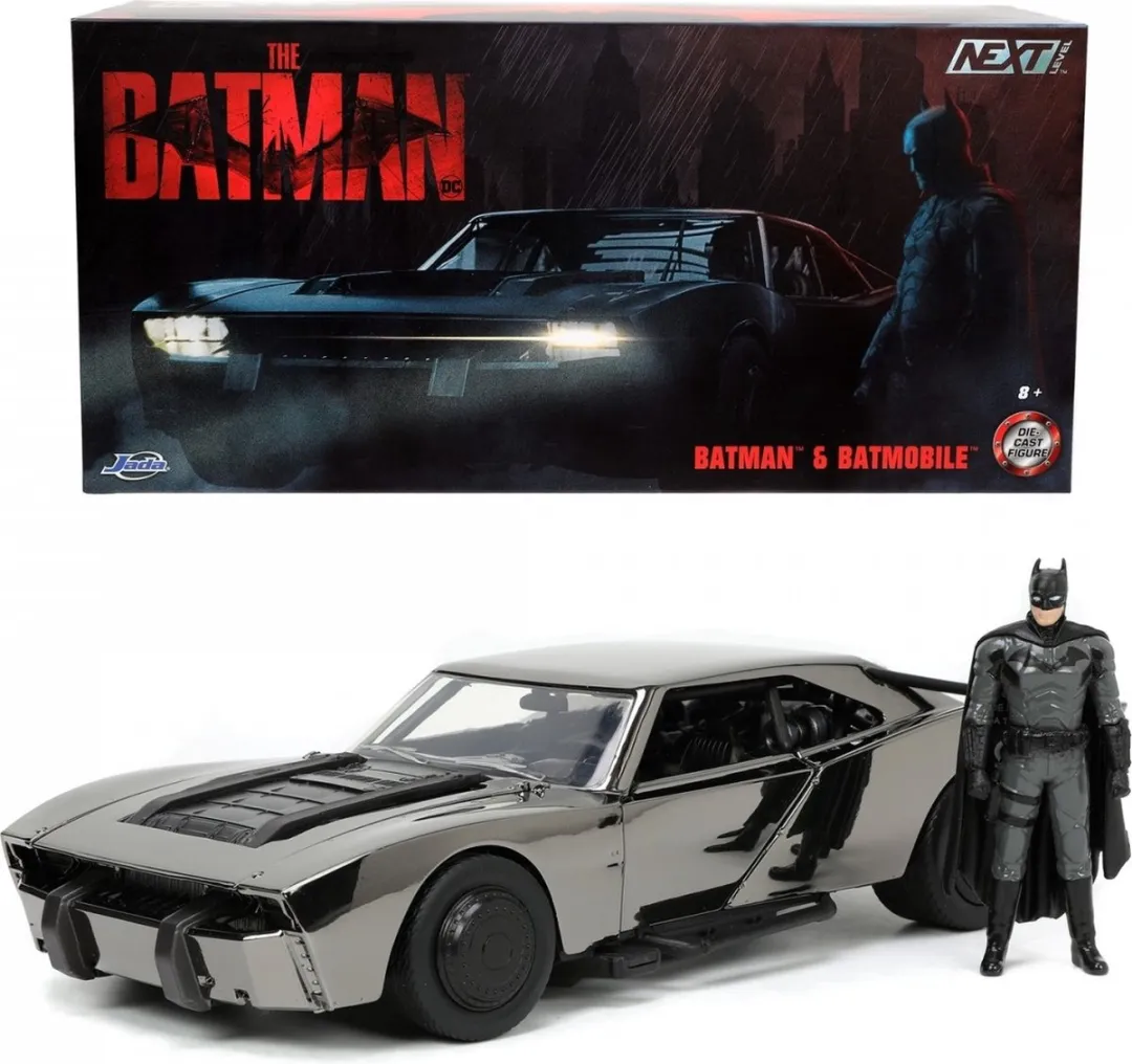 Jada Toys Batman & Batmobile 2022 Figurine 1:24 - Multi