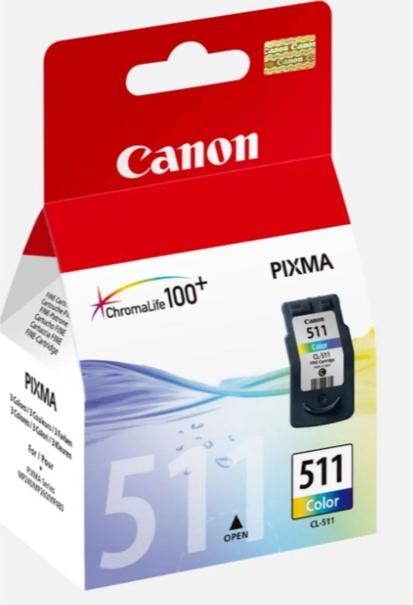 Canon CL-511 Kleur Inktcartridge - 9ml