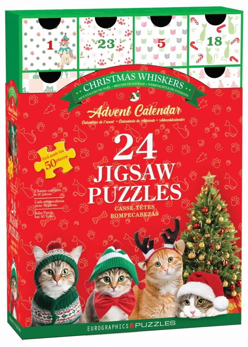 Eurographics Adventskalender Kerstsnorren 24x50 Stuks