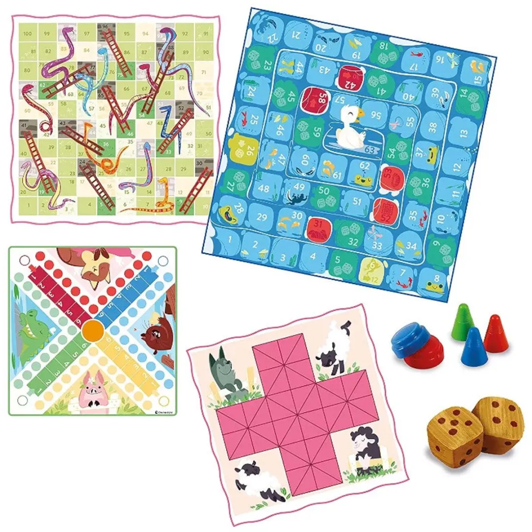 Clementoni Colour Game Night Classic Game Collectie - 50 Spellen