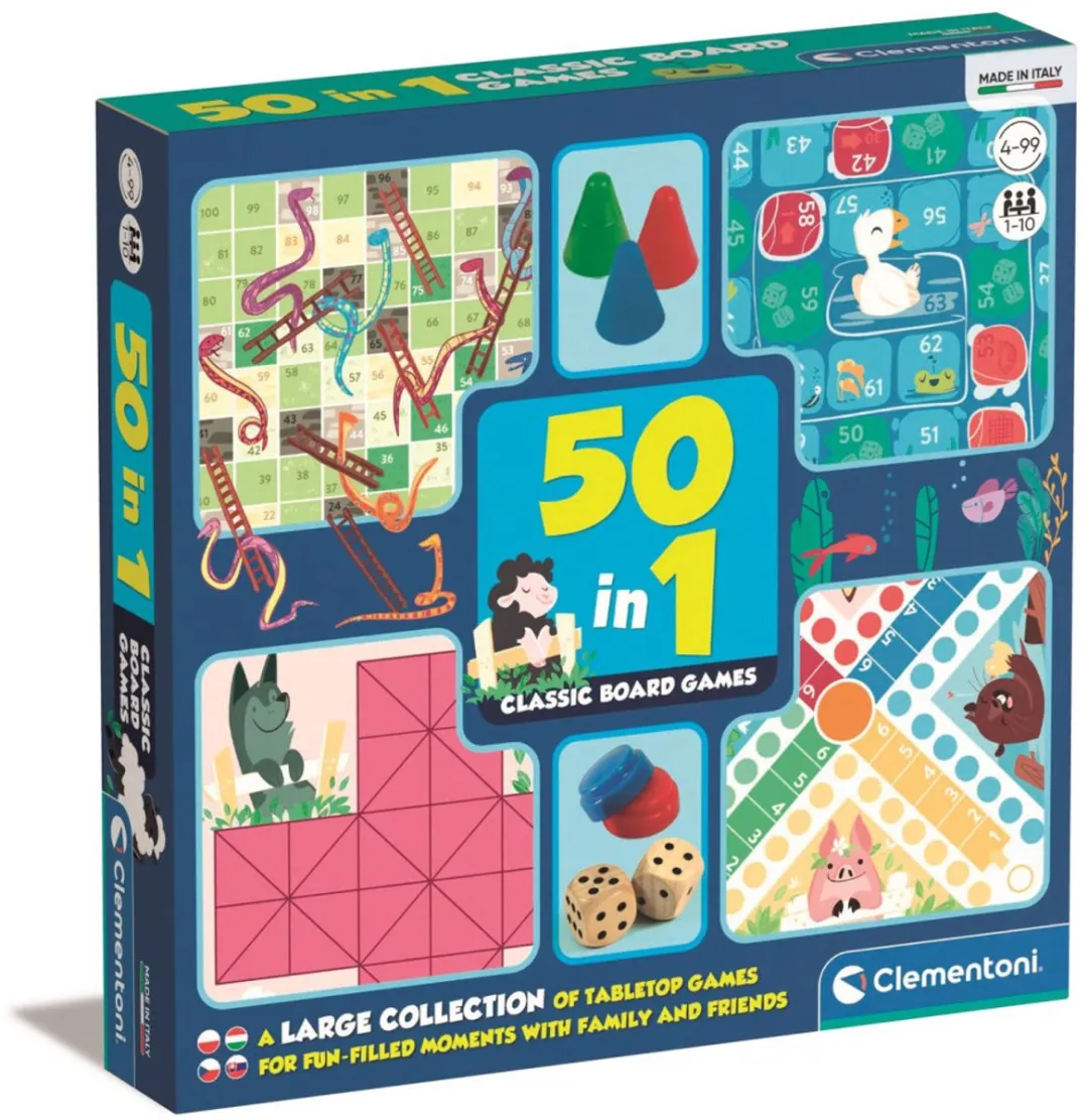 Clementoni Colour Game Night Classic Game Collectie