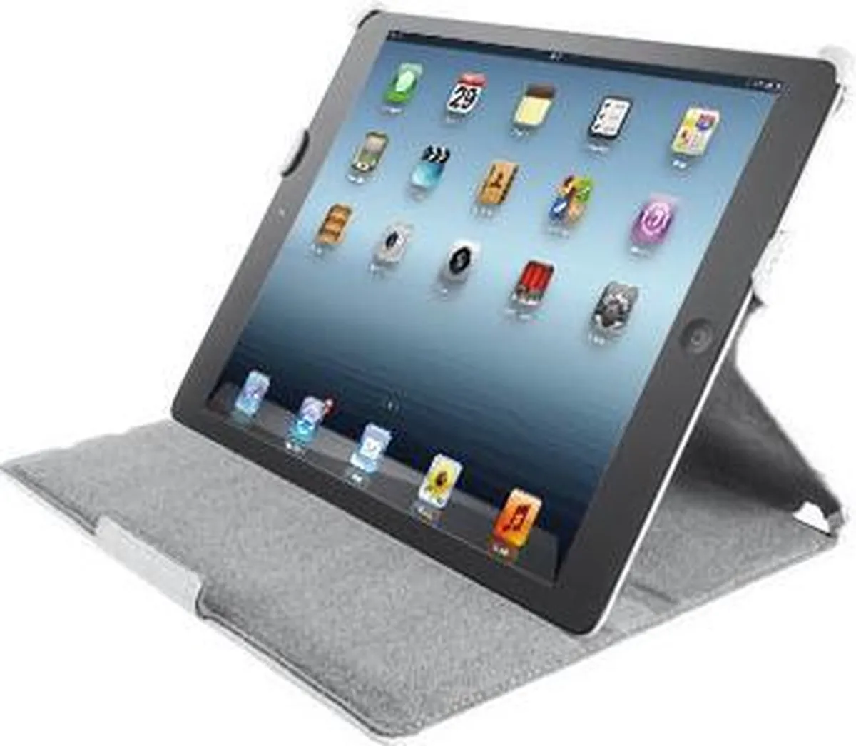 Trust Hardcover Skin & Folio Stand iPad mini - Wit