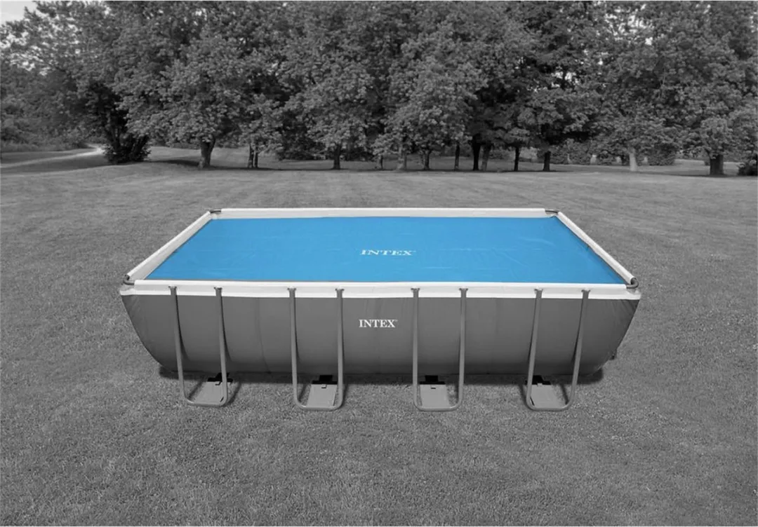 Intex Solar Zwembad Afdekzeil 549x274cm - Blauw