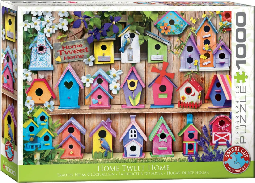 Eurographics Home Tweet Home Legpuzzel 1000 Stuks - Meerkleurig
