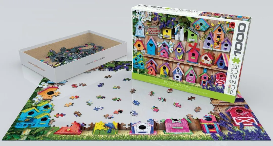 Eurographics Home Tweet Home Legpuzzel 1000 Stuks - Meerkleurig