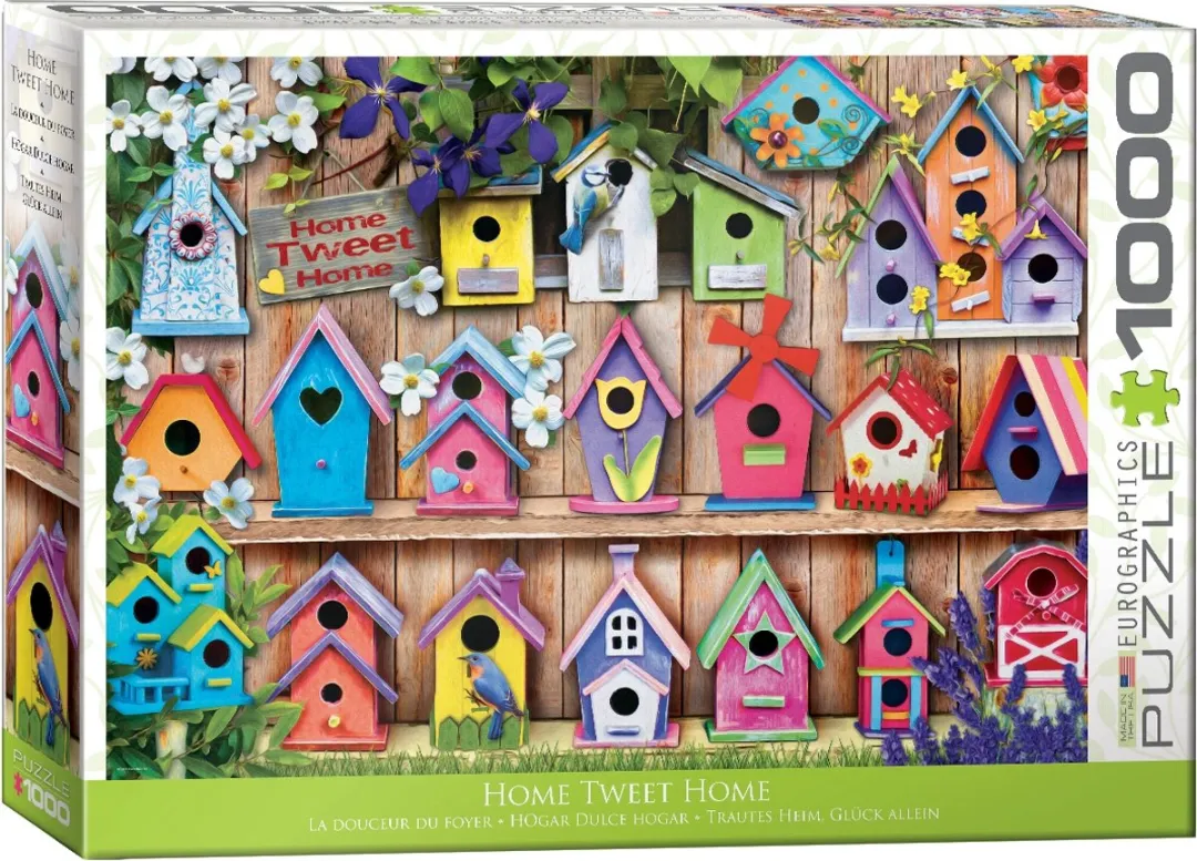 Eurographics Home Tweet Home Legpuzzel 1000 Stuks