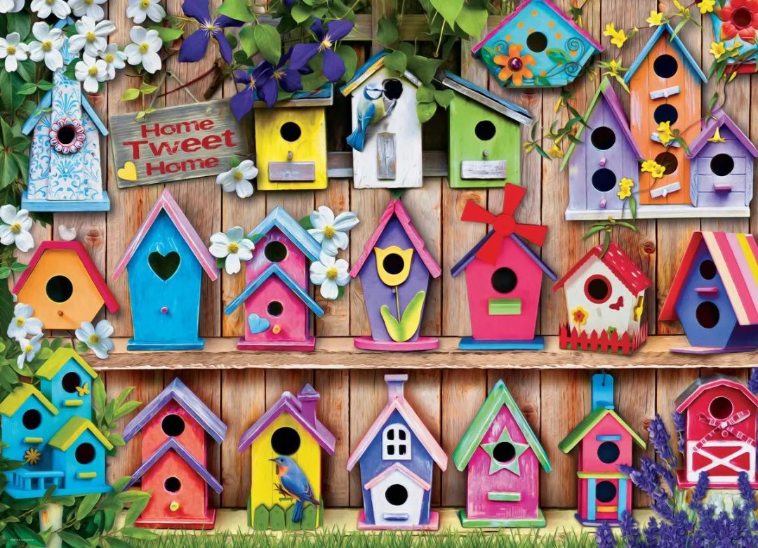 Eurographics Home Tweet Home Legpuzzel 1000 Stuks - Meerkleurig