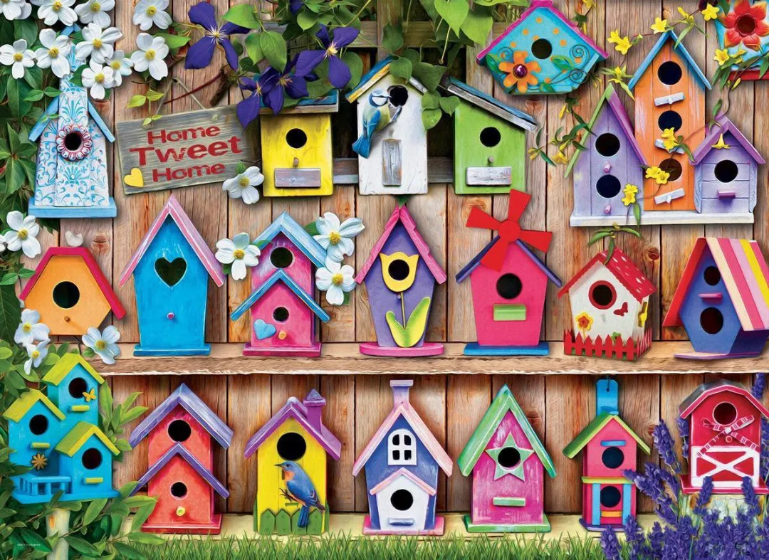 Eurographics Home Tweet Home Legpuzzel 1000 Stuks - Meerkleurig
