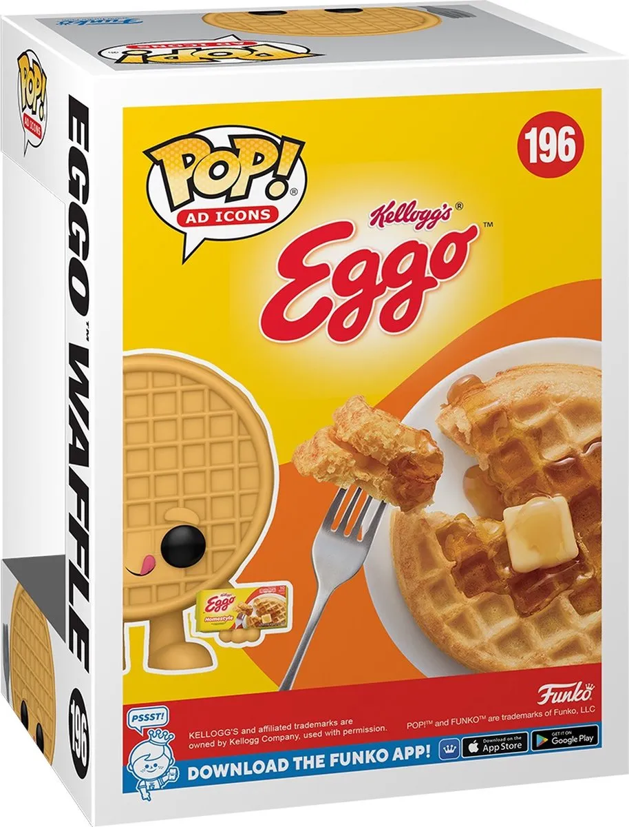 Funko Pop! Ad Icons Kellogg's Eggo Waffle - 72528 - Veelkleurig