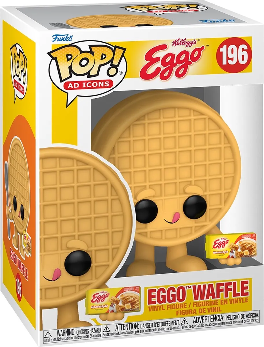 Funko Pop! Ad Icons Kellogg's Eggo Waffle - 72528 - Veelkleurig