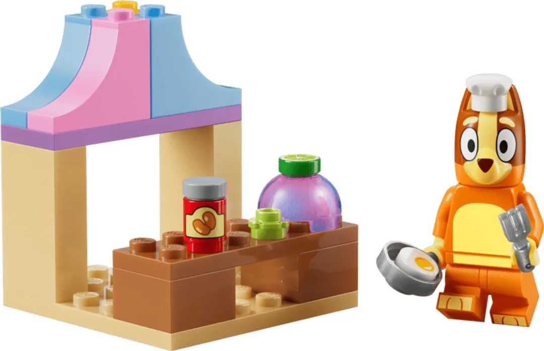 LEGO Bluey Chic Restaurant met Bingo 30713 - Multicolor