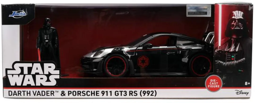 Jada Toys Star Wars Darth Vader & Porsche 911 GT3 RS 1:24