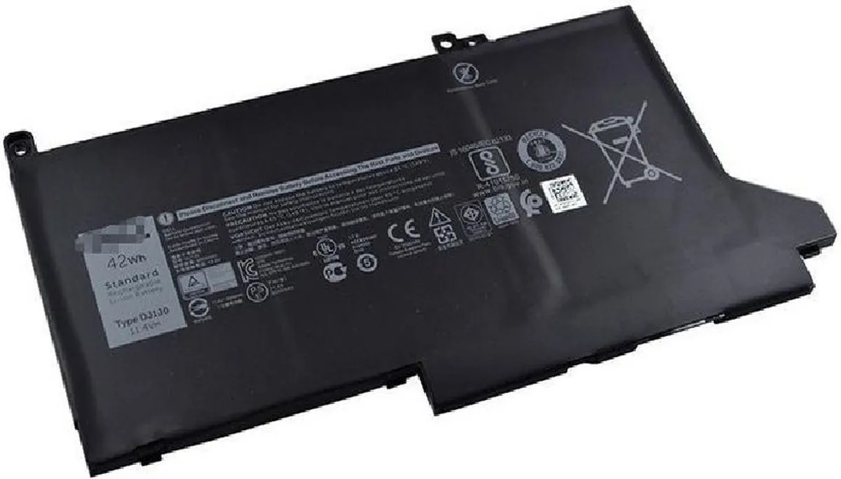 Dell PGFX4 Accu - 3680mAh - Optiplex Notebook - Zwart - afbeelding 4 van 4