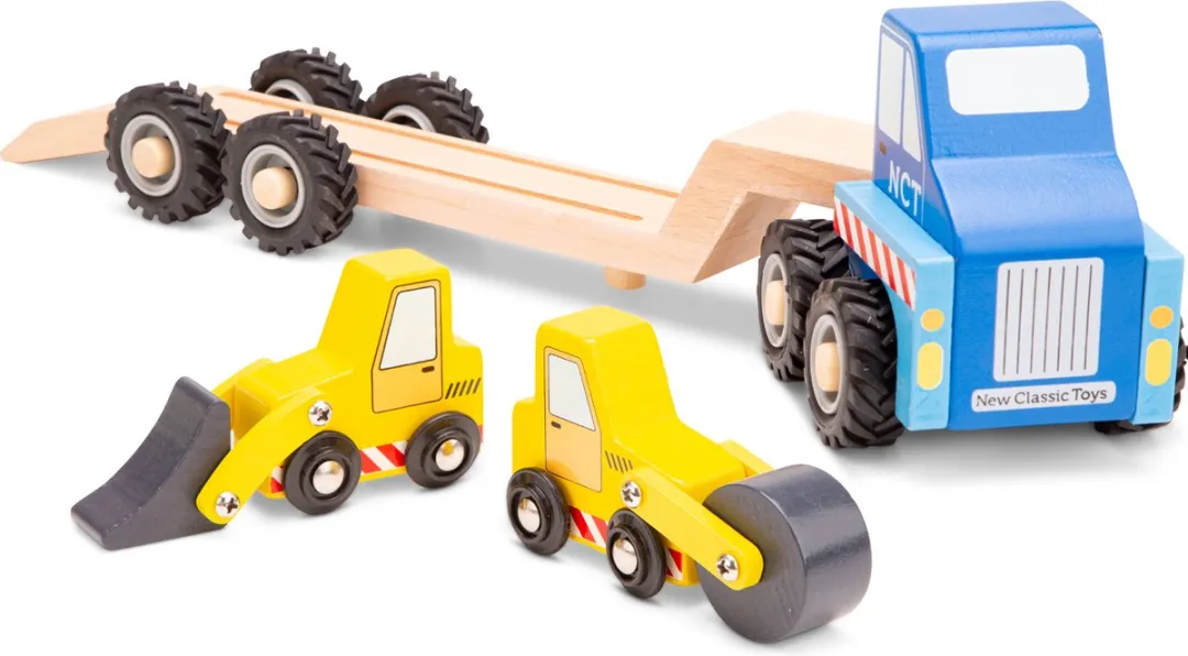 New Classic Toys Houten Vrachtwagen Bouwtransport 11961