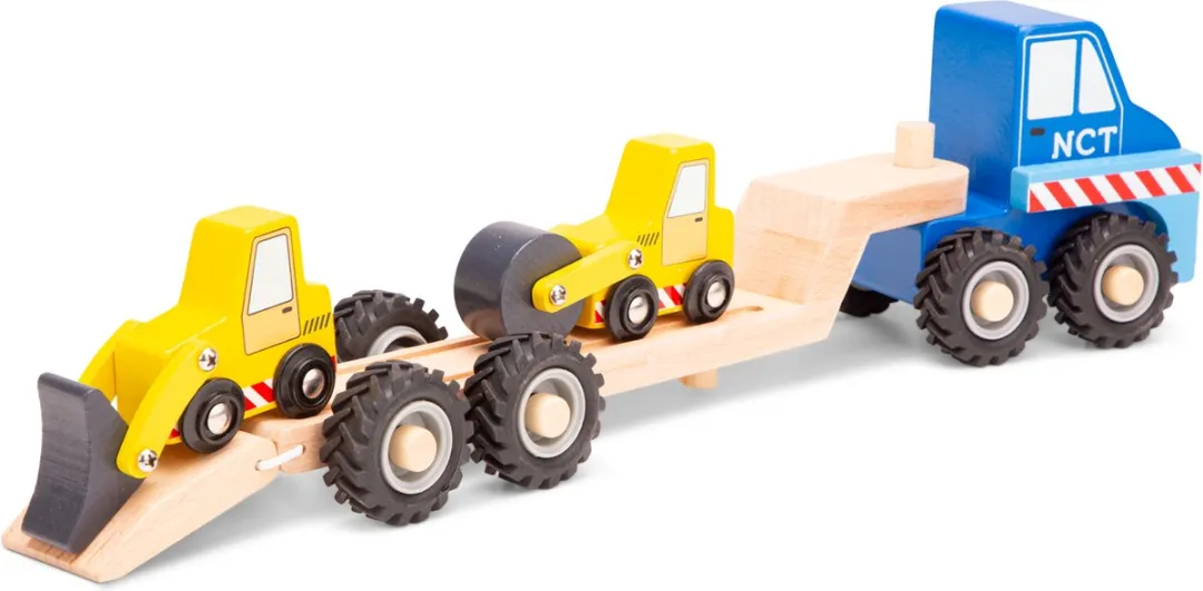 New Classic Toys Houten Vrachtwagen Bouwtransport 11961 - Constructie