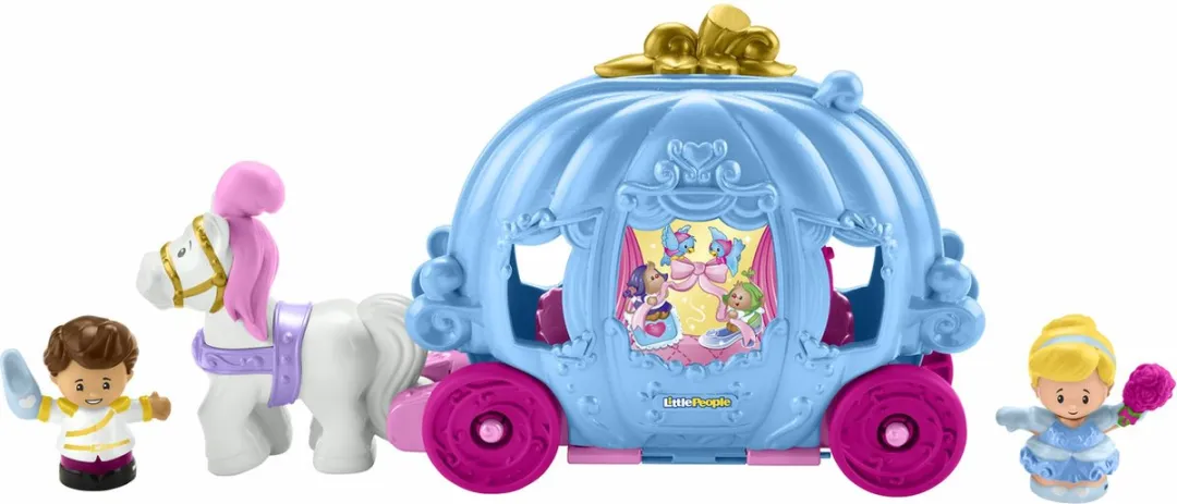 Mattel Disney Princess Assepoester Koets Little People