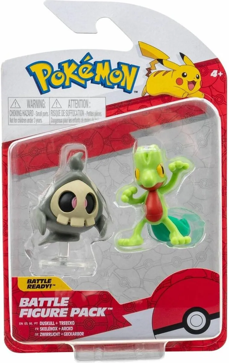 Pokémon Battle Figure Pack Duskull & Treecko