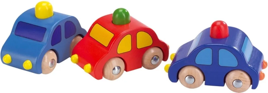 Goki Vehicles with Horn - Multi kleuren