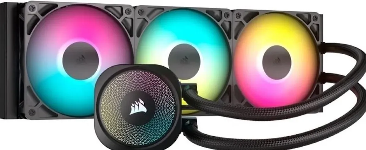Corsair Nautilus 360 RS ARGB + RS120 ARGB 3-pack - 6x 12cm - Zwart