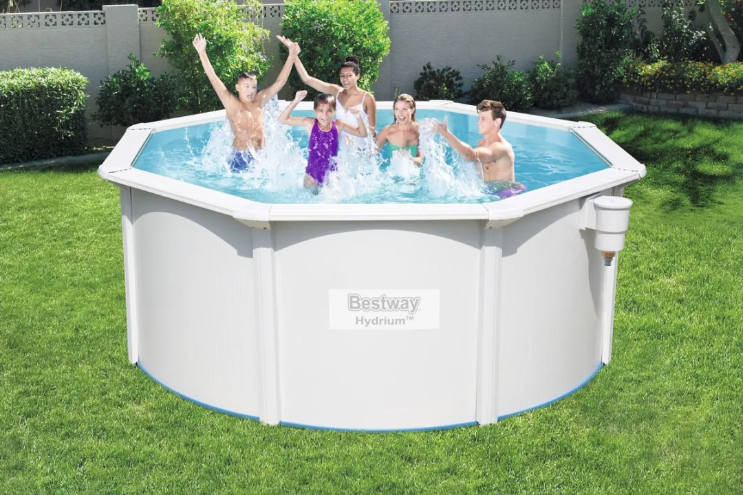 Bestway Hydrium Zwembadset 300x120cm - Wit - afbeelding 4 van 6