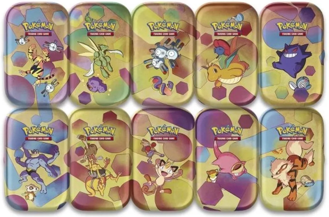 Pokemon Scarlet & Violet - 151 - Mini Tin Display (set van 10)