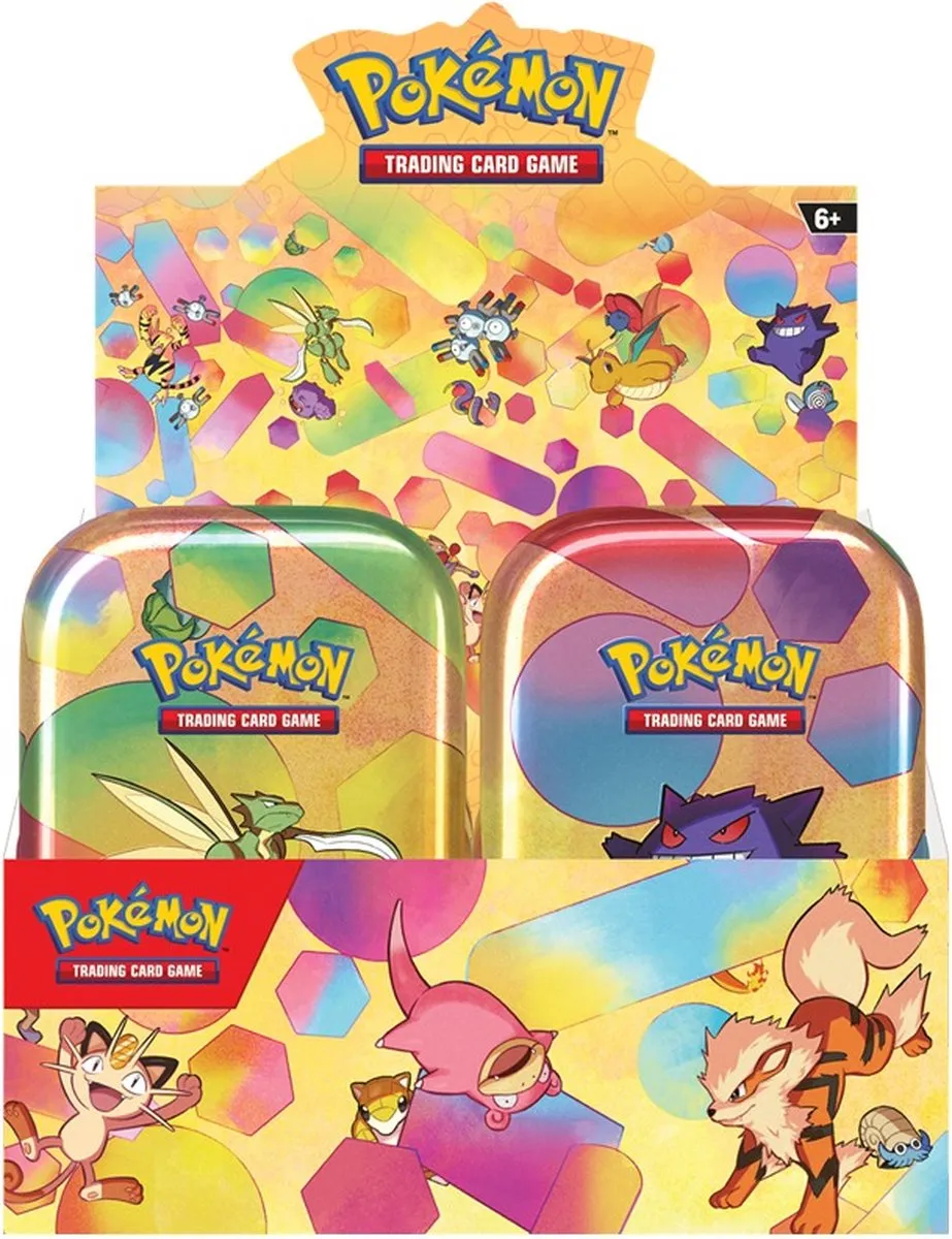 Pokemon Scarlet & Violet - 151 - Mini Tin Display (set van 10)
