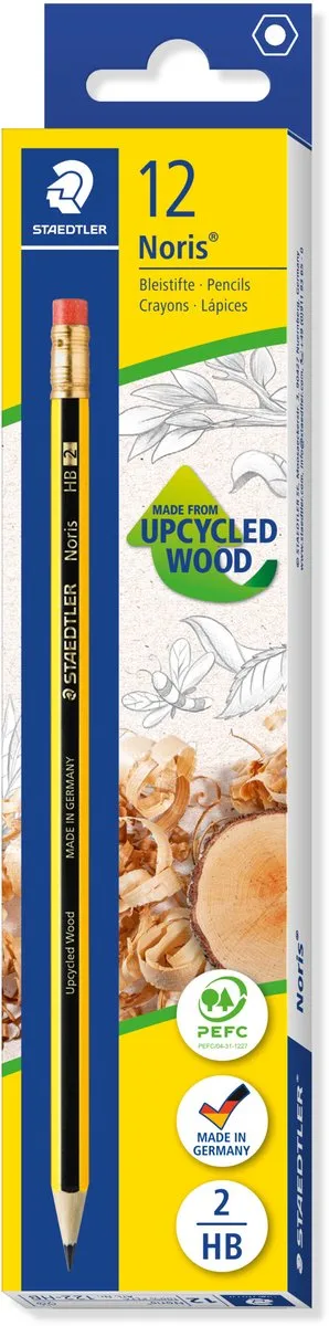 STAEDTLER Noris 122 Grafietpotlood - 12 Stuks - afbeelding 6 van 6