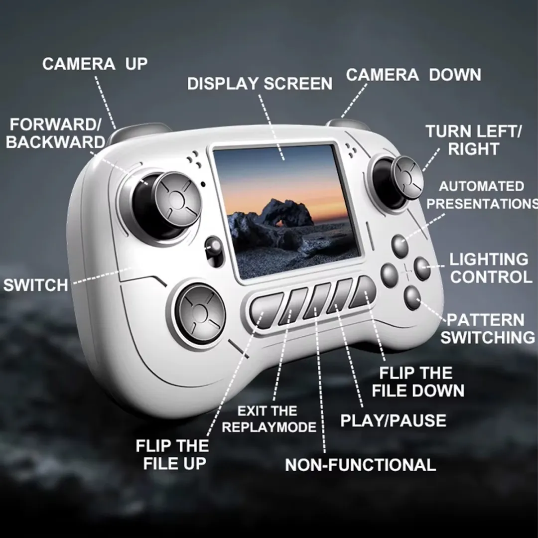 RedParrot Stunt Drone Auto Camera STUNTDRONECAR - Zwart