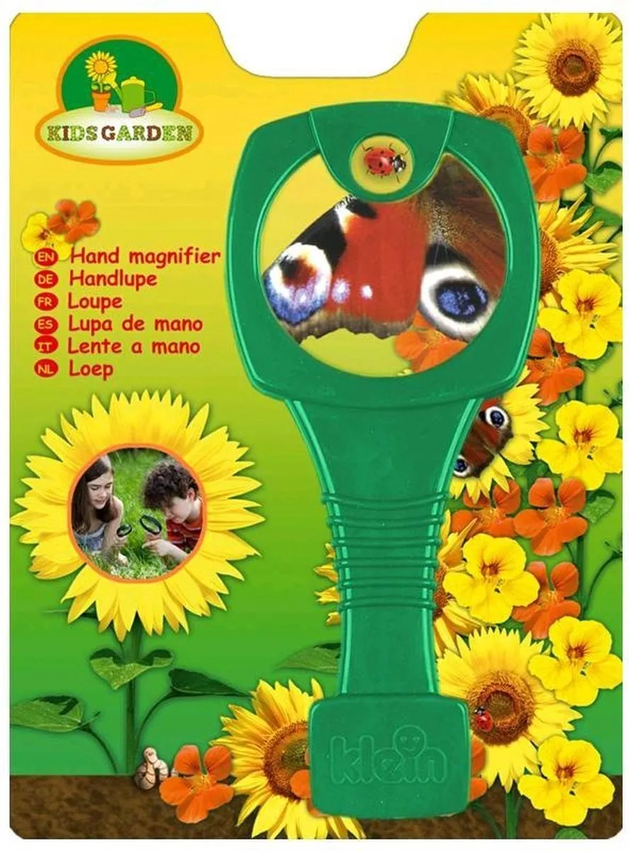 Klein Toys Experimenteerset 2634 - Vergrootglas & Pincet - Groen