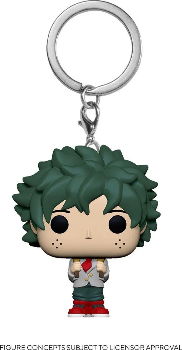 Funko My Hero Academia Pocket POP! Deku Sleutelhanger 4cm - Multicolor