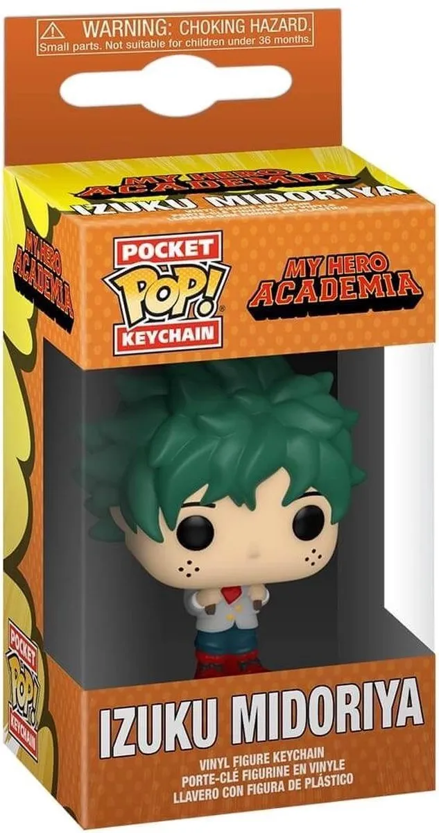 Funko My Hero Academia Pocket POP! Deku Sleutelhanger 4cm - Multicolor