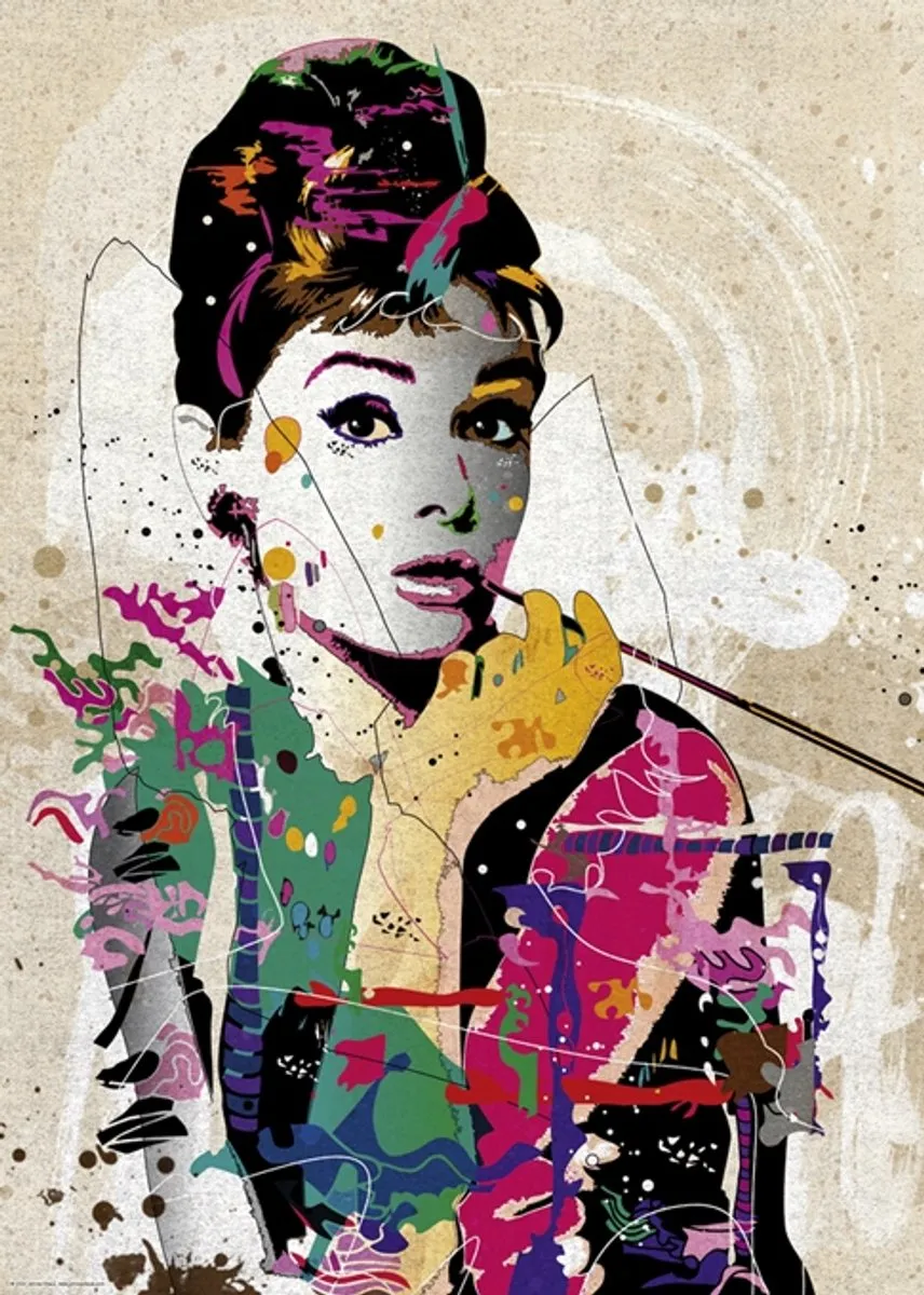 Heye Puzzel Audrey,People 1000