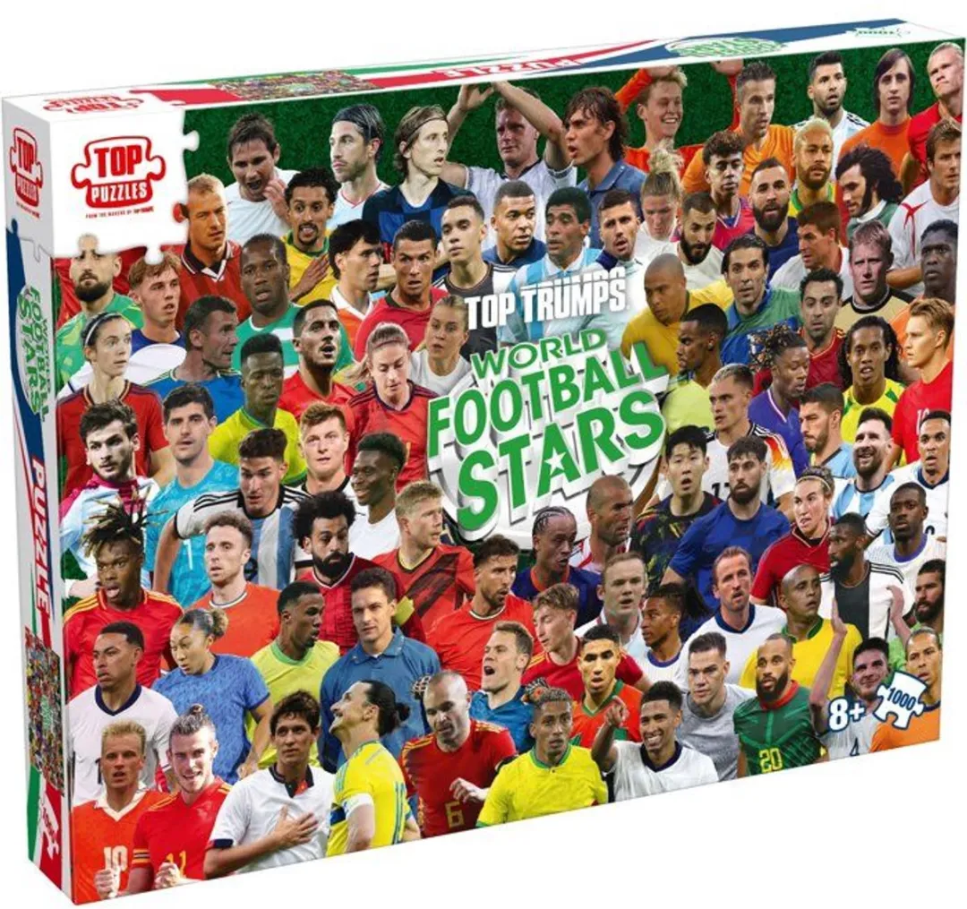 Puzzel World Football Stars 2026 - 1000 Stukjes