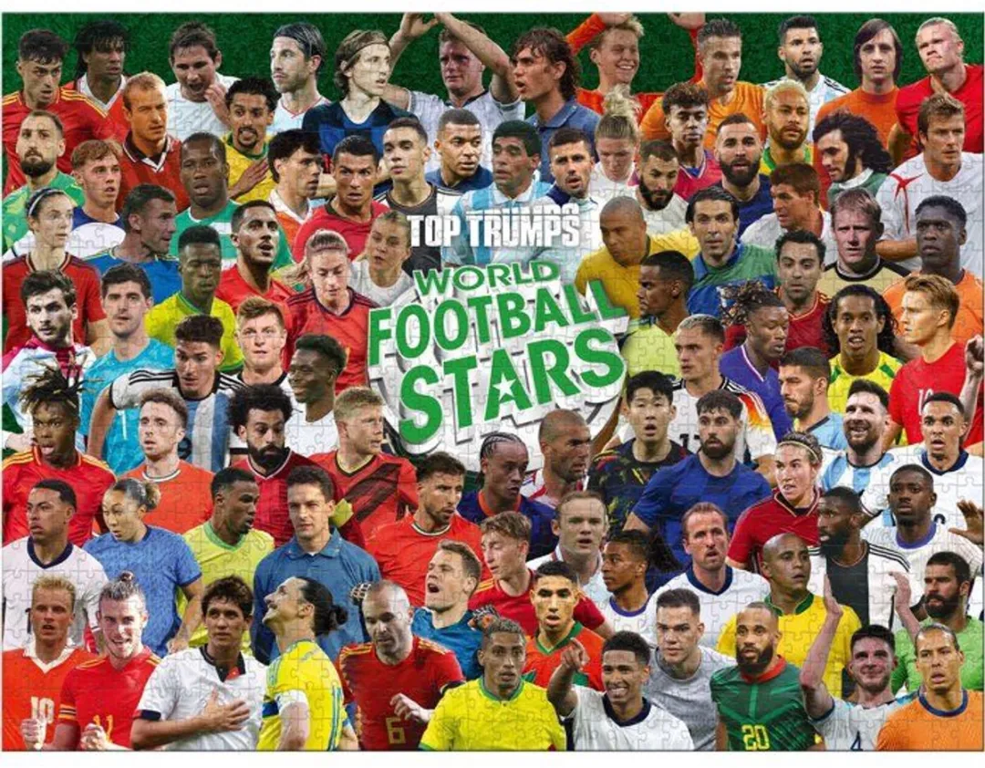 Puzzel World Football Stars 2026 - 1000 Stukjes